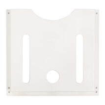 Kieszeń na dokumenty A4 szara z tworzywa 230x 247x 23mm NSYDPA4