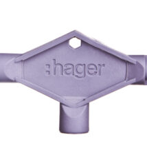 Klucz uniwersalny plastikowy do wkładek: trójkąt/czworobok/dwupiórkowy (czworokąt 8x8mm) FL99Z