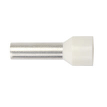 Końcówka tulejkowa izolowana HI 10/15 kość słoniowa E08KH-02010107101 /100szt./