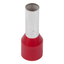 Końcówka tulejkowa izolowana TI 10mm2/12mm czerwona cynowana TI10L12 /100szt./