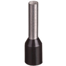 Końcówka tulejkowa izolowana TI 1,5mm2/8mm czarna cynowana TI1,5L8x500 /500szt./