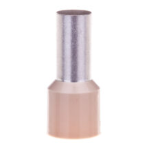 Końcówka tulejkowa izolowana TI 35mm2/16mm beżowa cynowana TI35L16DE /100szt./