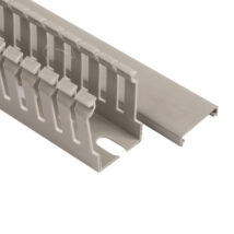 Korytko grzebieniowe 25x40x2000mm jasnoszare E134