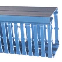 tehalit Kanał grzebieniowy BA7A 80x40mm PVC szary BA7A80040 /2m/