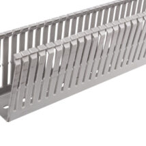 Korytko grzebieniowe samogasnące 40×80 szare z pokrywą UV ECS4080 /2m/