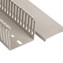 Korytko grzebieniowe samogasnące 60×60 szare z pokrywą UV ECS6060 /2m/ (opak. 32m)