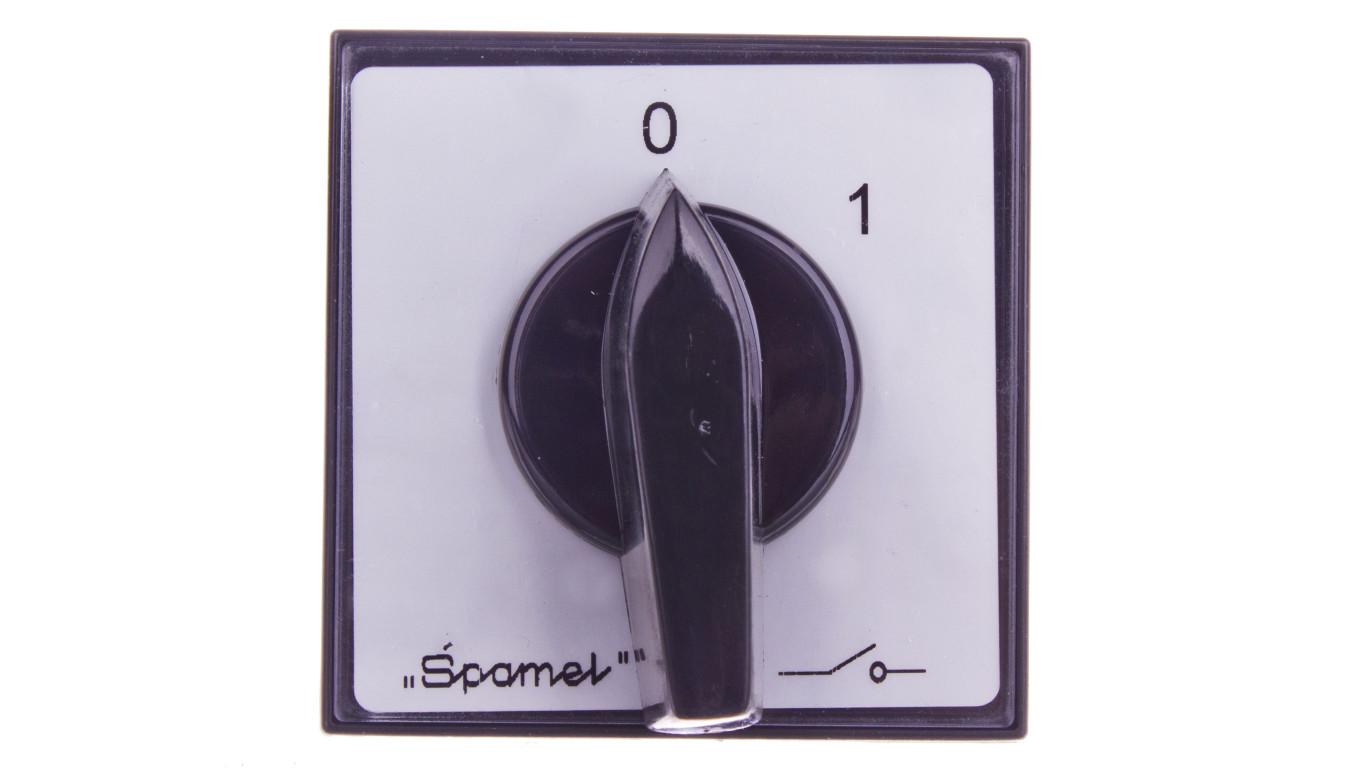 Łącznik krzywkowy 0-1 1P 16A do wbudowania ŁK15-1.825P03