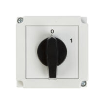 Łącznik krzywkowy 0-1 3P 25A w obudowie 4G25-10-PK R114 63-840306-031