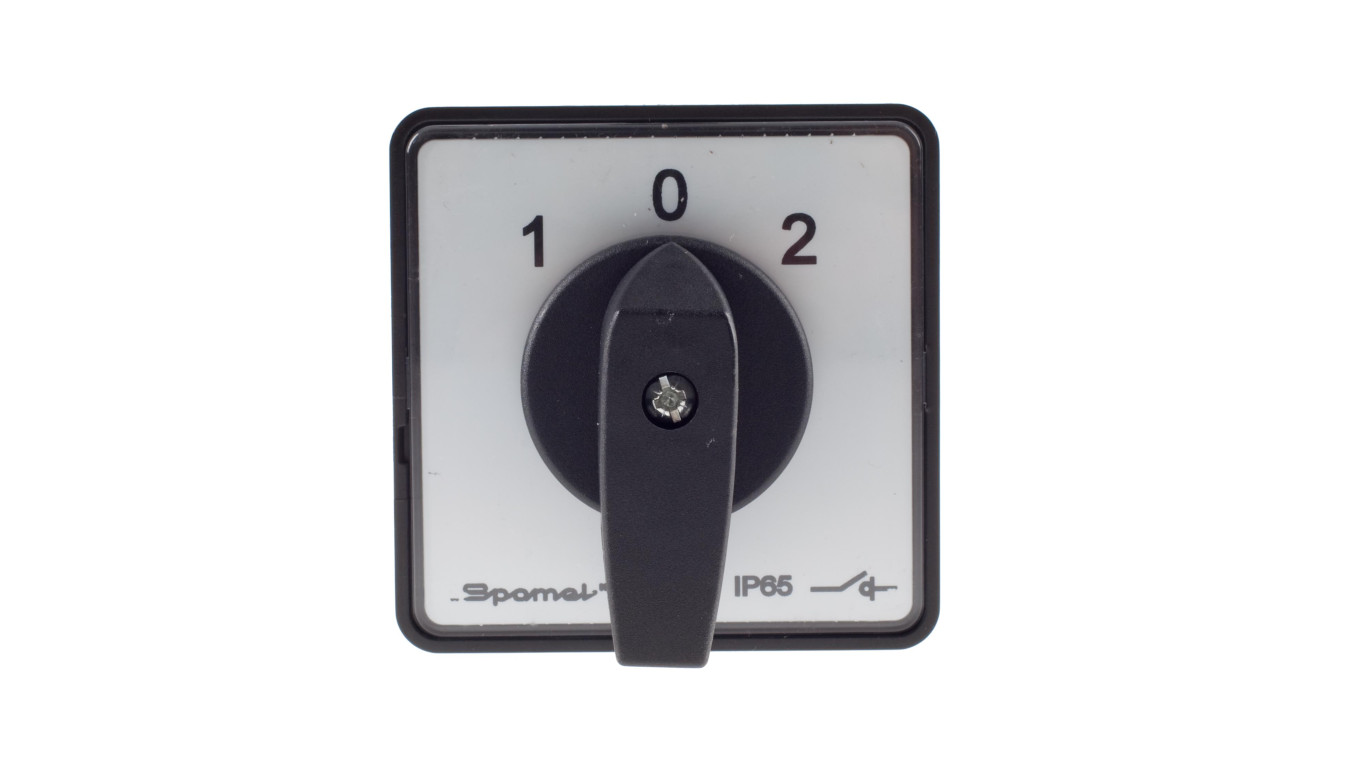 Łącznik krzywkowy 1-0-2 3P 63A do wbudowania SK63-3.8380P03