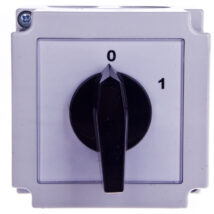 Łącznik krzywkowy 0-1 4P 25A w obudowie 4G25-92-PK R114 63-840398-031