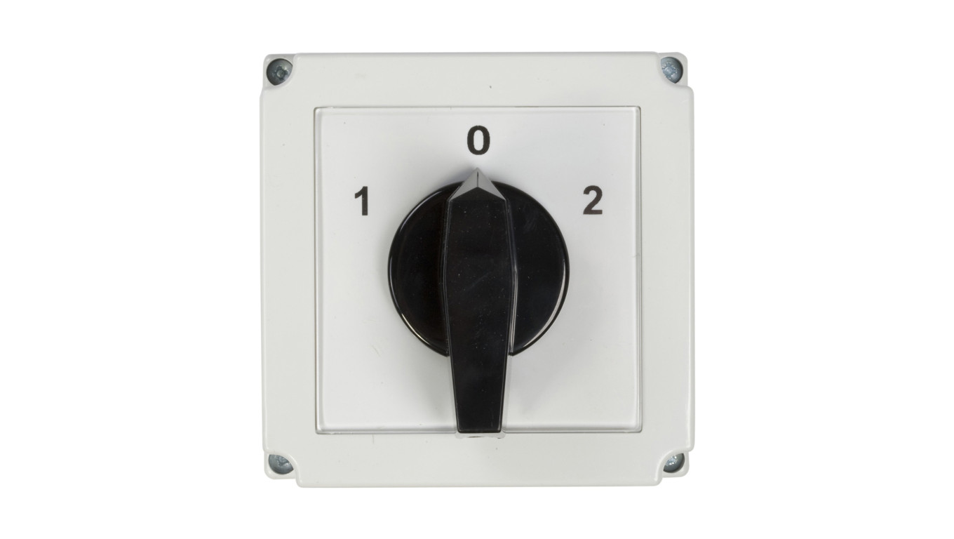 Łącznik krzywkowy 1-0-2 3P 40A w obudowie 4G40-53-PK R214 63-840345-041