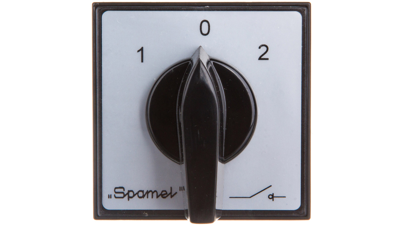 Łącznik krzywkowy sieć-agregat 2P 16A do wbudowania ŁK16R-2.8338P03