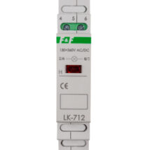 Lampka modułowa 1-fazowa czerwona 130-260V AC/DC LK-712R-130-260V