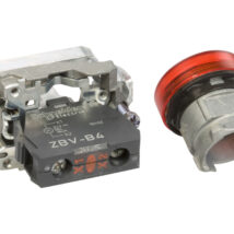 Lampka sygnalizacyjna 22mm czerwona 24V AC/DC LED XB4BVB4