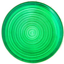 Lampka sygnalizacyjna 22mm zielona 230V AC SP22-LZ-230-BA9S.