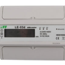 Licznik energii elektrycznej 3-fazowy 100A 230/400V z wyświetlaczem LCD MID LE-03D