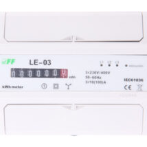 Licznik energii elektrycznej 3-fazowy 100A 230/400V z wyświetlaczem bębenkowym LE-03