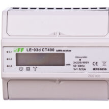 Licznik energii elektrycznej 3-fazowy przekładnikowy 400/5A z wyświetlaczem LCD LE03D-CT400