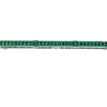 Listwa przyłączeniowa 35-otworów zielona IP2xZ35 004838