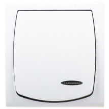 MADERA Łącznik hermetyczny pojedynczy z podświetleniem IP44 biały ŁNH-1NS/00