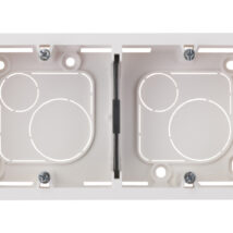 MOSAIC Puszka natynkowa pojedyncza pozioma /4-5modułów/ biała 080285