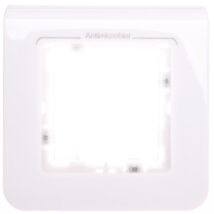 MOSAIC Ramka pojedyncza /2moduły/ antybakteryjna biała 078880