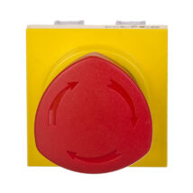 MOSAIC Wyłącznik bezpieczeństwa grzybek żółto/czerwony 076602