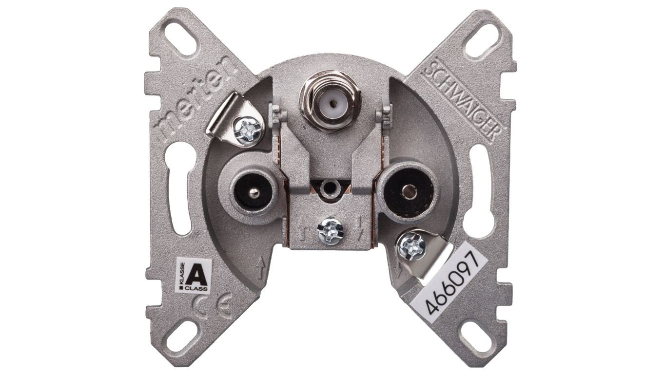 Merten Gniazdo antenowe potrójne R/TV/SAT końcowe MTN466097