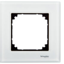 Merten M-Elegance Ramka pojedyncza szklana brylantowy biały MTN404119