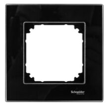 Merten M-Elegance Ramka pojedyncza szklana onyks czarny MTN404103