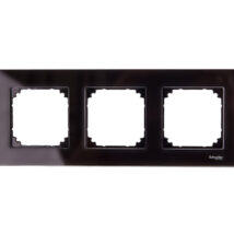 Merten M-Elegance Ramka potrójna szklana onyks MTN404303