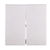 Merten System M Klawisz podwójny aluminium MTN433560