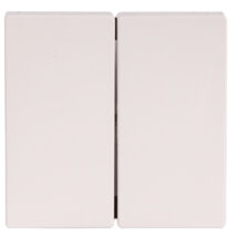 Merten System M Klawisz podwójny biel polarna MTN432519