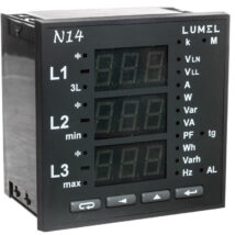 Miernik sieci 3-fazowej wej. I 5A wej. U 3×230/400V bez atestu KJ N14 22000