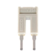 Mostek grzebieniowy 2-torowy biały 25A TOPJOBS 2002-402 /25szt./