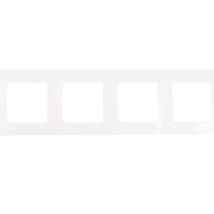 NILOE Ramka poczwórna biała 665004