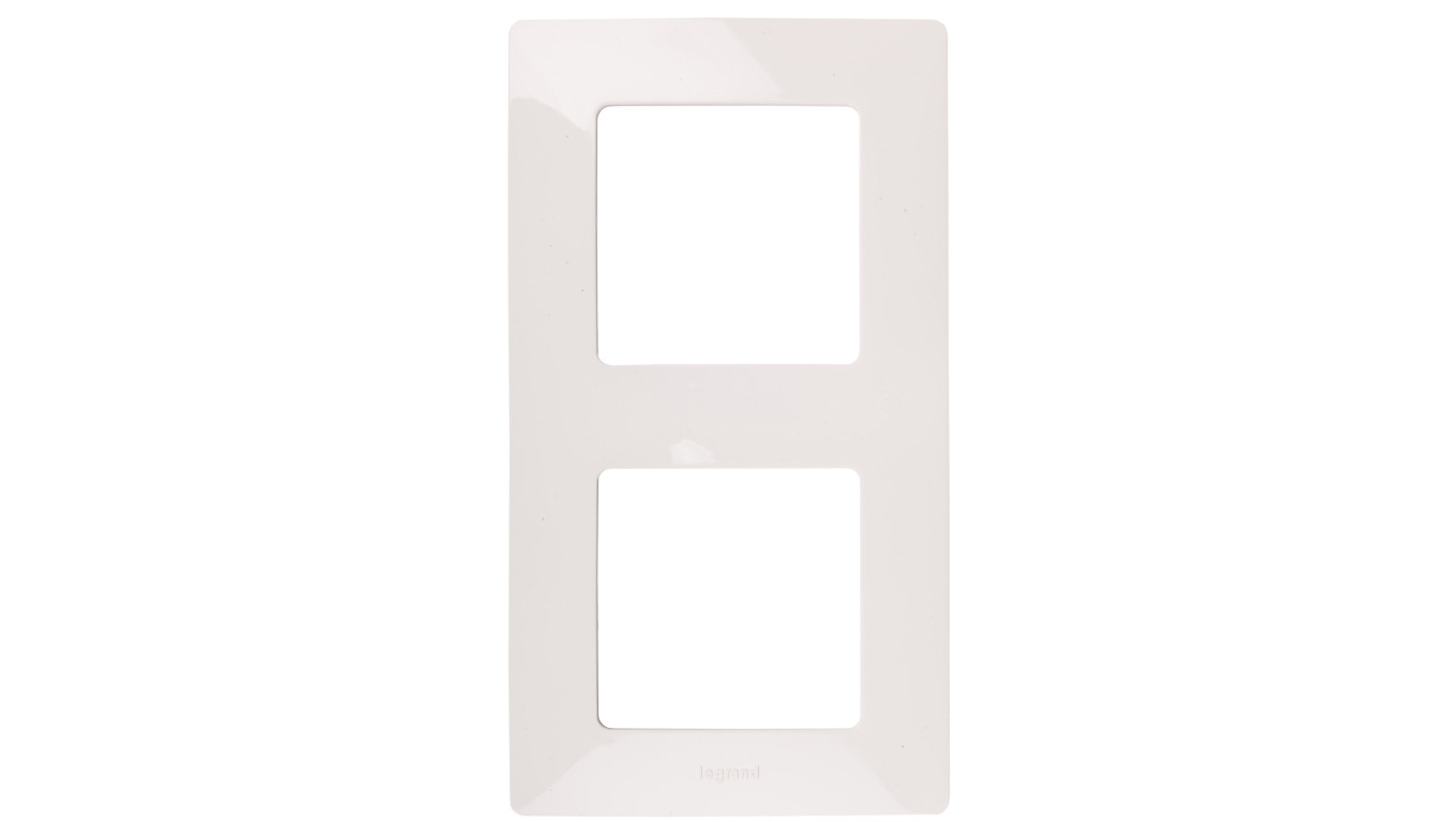 NILOE Ramka podwójna biała 665002