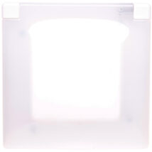 NILOE Ramka pojedyncza biały tworzywo IP44 665000