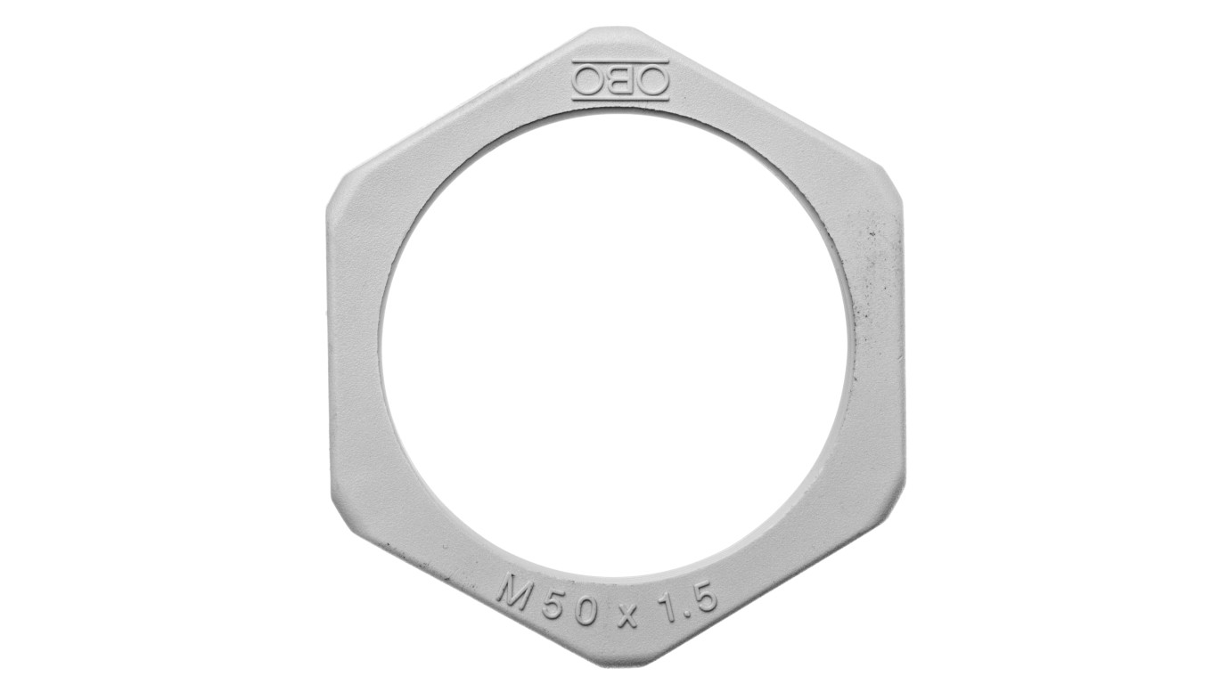 Nakrętka poliamidowa M50 jasnoszara 116 M50 LGR PA 2048965 /25szt./