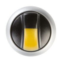 Napęd przełącznika 2 połozeniowy żółty z podświetleniem bez samopowrotu M22-WRLK-Y 216829