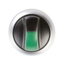 Napęd przełącznika 3 położeniowy zielony z podświetleniem z samopowrotem M22-WLK3-G 216837