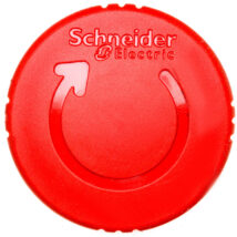 Napęd przycisku bezpieczeństwa czerwony przez obrót bez podświetlenia ZB4BS844