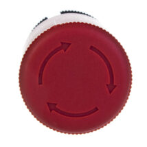 Napęd przycisku bezpieczeństwa czerwony przez pociągnięcie bez podświetlenia ZA2BS844