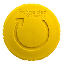 Napęd przycisku grzybkowego żółty przez obrót ZB5AS55
