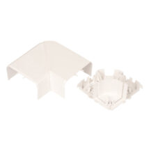 Naroże kanału płaskie regulowane DLP 50×105 białe 010785