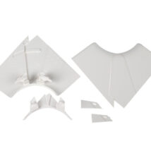 Naroże kanału wewnętrzne regulowane DLP 65×150/195/220 /1x przegroda/ 010607