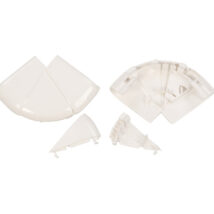 Naroże kanału zewnętrzne regulowane DLP 50x /bez przegrody/ 010622