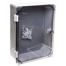 Obudowa 400x300x166mm IP65 z płytą montażową transparentna UNIbox Uni-1/T 43.11