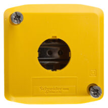 Obudowa kasety 1-otworowa 22mm żółta IP65 XALK01