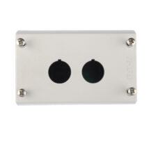 Obudowa kasety 2-otworowa 22mm szara IP67 M22-I2 216537